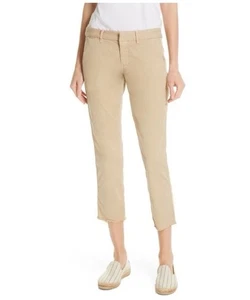 Pantalones para mujer Nili Lotan 10 East Hampton Desert Sand Stripe pantalones minimalistas - Imagen 1 de 13