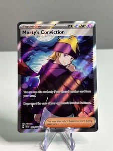 Morty's Conviction 201/162 Sv05: Temporal Forces Holo - Picture 1 of 2