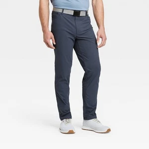 All In Motion Men's Golf Pants Straight Casual Fit UPF 50+ - Picture 1 of 28