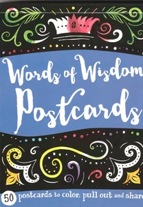 Words of Wisdom Postcards - 50 Post Cards Paperback By Kane Miller - Picture 1 of 2