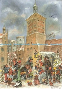 D254440 Frohe Weihnachten und ein Gluckliches Neues Jahr Ursula Togel S Apelt - Picture 1 of 4
