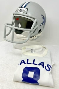Dallas Cowboys Jungen Gr. M Helm & Trikot Made by Hutch Vintage - Bild 1 von 11