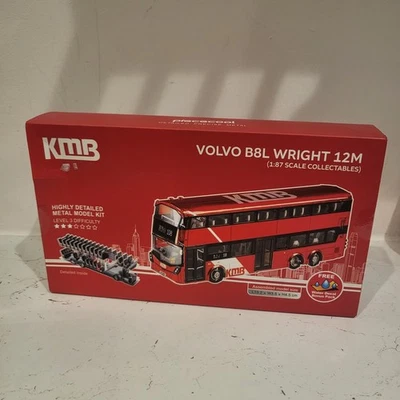 1/87 KMB Volvo B8L Wright 12m Kit Modelo Metal Autoensamblaje Hong Kong Modelo Autobús  Foto 1 de 2