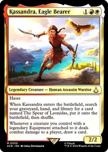 MTG Kassandra, Eagle Bearer 59 Mythic Foil Assassin's Creed - Picture 1 of 1