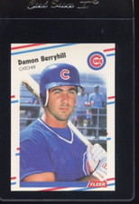 1988 FLEER UPDATE GLOSSY #U-75 DAMON BERRYHILL ROOKIE RC CHICAGO CUBS
