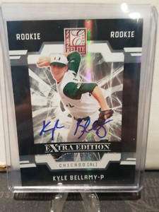 2009 Donruss Elite Extra Edition Kyle Bellamy RC Auto 600/695 PACK FRESH!!