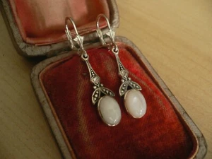 Ohrhänger Silber Perlmutt - Bild 1 von 8