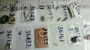 MCCULLOCH HARDWARE PARTS LOT CHAINSAW VINTAGE NOS OEM #31 44 PARTS - Picture 1 of 12