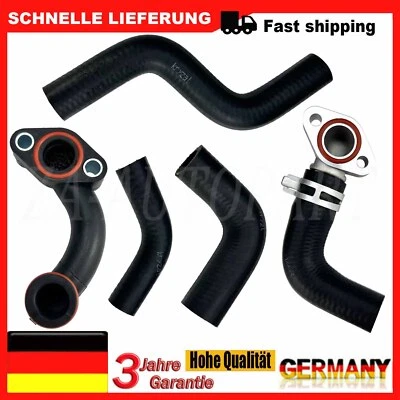 SET VON Kühlmittelrohr Schlauch Kit für Jeep GrandCherokee 68211250AA 68211200AC - Bild 1 von 4