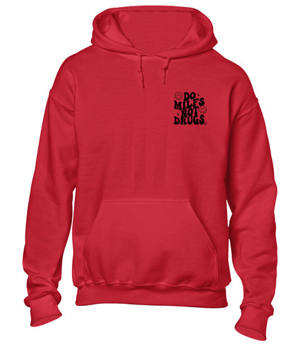 RHUDE FELPA CON CAPPUCCIO DO MILFS NOT DRUGS LB DIVERTENTE SCHERZO RUDE PRESENT IDEA REGALO TOP FASHION