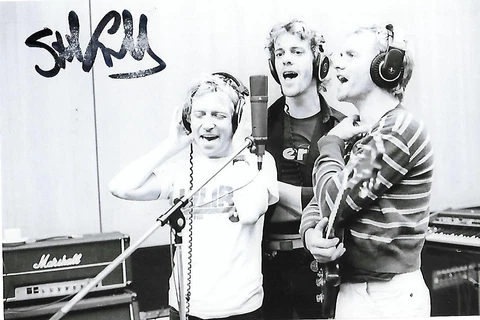 Stewart Copeland signed/auto 4x6 photo The Police Drummer Music Rare COA LOOK! Cover