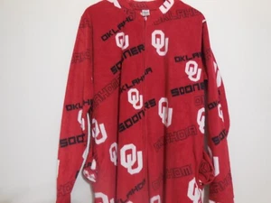 New Rare 2023 Oklahoma Sooners NCAA Adult One Piece Mansie Large Union Suit - Picture 1 of 3