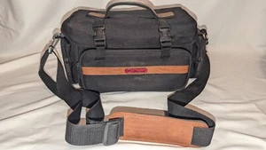 Borsa/custodia vintage Pullman tracolla imbottita per fotocamera/videocamera grande (391372) - Foto 1 di 5