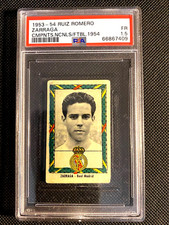 Jose Zarraga PSA 1.5 1953/54 RUIZ ROMERO CAMPEONATOS DE FUTBOL REAL MADRID G2203