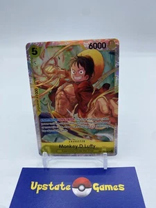 One Piece Card Game The Three Brothers ST13-015 Monkey D Luffy Foil English - Picture 1 of 1