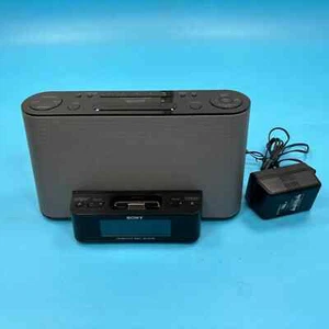 SONY ICF-CS10iP Dream Machine Radio AM/FM Alarm Clock iPod Dock - Picture 1 of 7