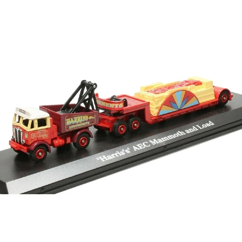 AEC Mammoth and Load Harris Camion del circo 1:76 Atlas Diecast - Immagine 1 di 1