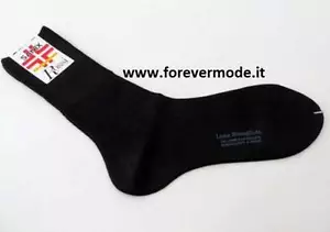 6 Paia di Calze da uomo Rossi Sanix corte Sanitarie in caldo misto lana art 2060 - Imagen 1 de 5