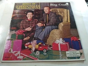 Bing Crosby - Songs Of Christmas VG+ Original Mono Decca DL-34461 LP Record 1960 - Imagen 1 de 4