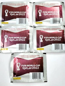 5 Packungen - Panini FIFA WORLD CUP QATAR 2022 Album Sticker, Random 5 PKS, 5 EA - Bild 1 von 2