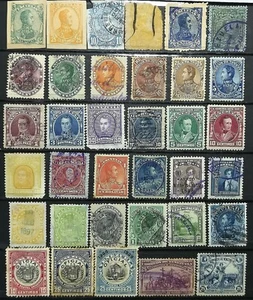 Venezuela 1879-1950 Used,Unused Vintage Stamps. - Picture 1 of 3