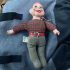 Vintage 12" Howdy Doody Goldberger/Eegee/Nbc co. -Doll Pull String Movable Mouth