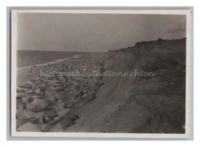 Strandburgen auf Sylt 1928 - Tourismus Urlaub Reise - Altes Foto 1920er - Bild 1 von 2