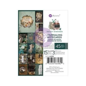 Prima Marketing Nature Academia 3"x4" Journaling Cards 45pcs - Picture 1 of 3