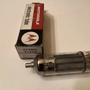 Vintage Motorola 27GB5/PL500 Tube Nos Tested - Picture 1 of 2
