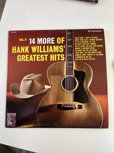 Hank Williams 14 weitere Greatest Hits beste LP Country Vinyl MGM Records STEREO - Bild 1 von 6