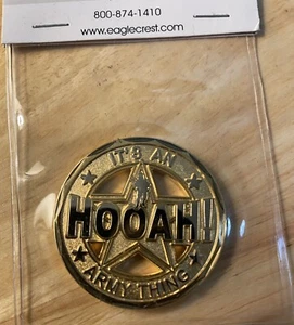 It's An Hooah! Army Thing United States Hooah! Army Challenge Coin - Picture 1 of 4