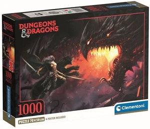 Clementoni Jigsaw Puzzle 1000 Pieces Dungeons & Dragons - Picture 1 of 2