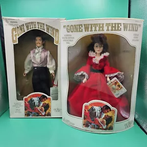 Gone With The Wind Scarlett O'Hara & Rhett Doll No. 71155 Red Outfit World Doll - Picture 1 of 9