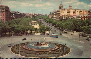 ANTIGUA POSTAL MADRID PLAZA DE NEPTUNO PASEO DEL PRADO POSTCARD CC01546 - Picture 1 of 1