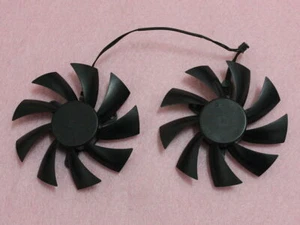 Pair Fans Cooler Fan For EVGA GTX 760 GTX 770 PLA09215B12H 87mm Graphics Card - Bild 1 von 4