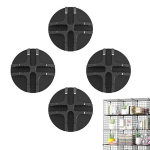 40 PCS Wire Cube Plastic Connectors For Cube Storage Closet Organizer Grid - Picture 1 of 16