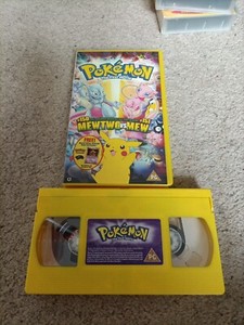 Pokemon The First Movie (VHS/SH, 2000) No Card Video