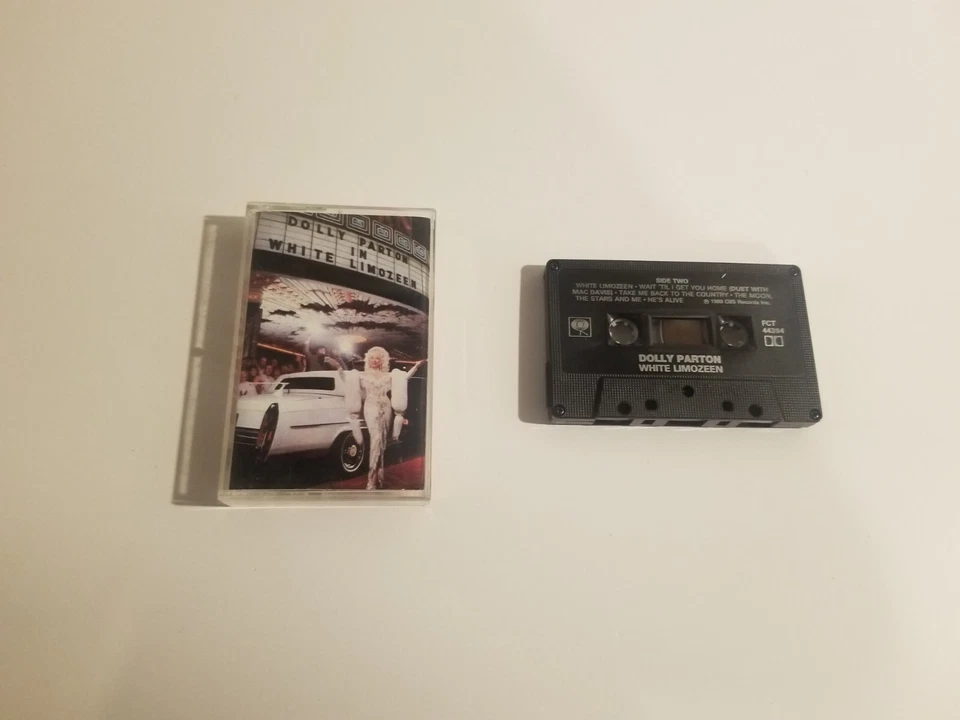 Dolly Parton - White Limozeen - Cassette Tape - Image 1 of 1
