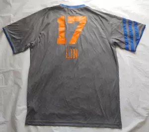 Jeremy Lin #17 New York Knicks Adidas Warm-Up Shooting Shirt - Size 2XL / XXL - Picture 1 of 5