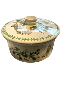 1972 Portmeirion Botanic Garden 2 Quart Covered Casserole Rhododendron Drum - Picture 1 of 7