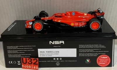 SLOT CAR NSR 0564IL FERRARI F1 75 #55 2025 CARLOS SAINZ - Imagen 1 de 4
