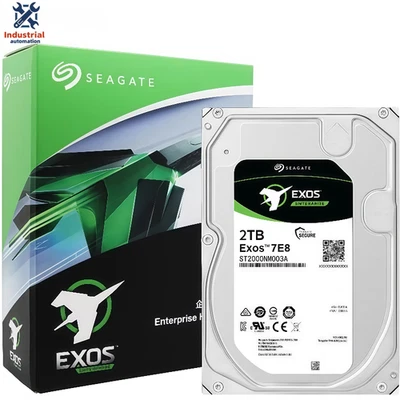 NEW Seagate Exos 7E8 2TB Internal 7.2K RPM SAS 12Gb/s 3.5'' (ST2000NM003A) HDD - Image 1 of 3