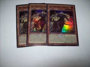 Yugioh X3 OTS Tournament Pack 29 OP29-en005 Tri-brigada Fraktall casi nuevo envío gratuito - Imagen 1 de 3