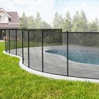Pool Fence 4 x 108 FT Removable Pool Fences for Inground Pools Outdoor