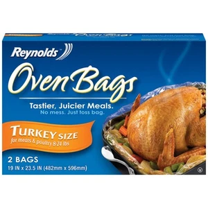 1001090000510 Oven Cooking Bag, Turkey Size, 2-Ct. - Quantity 24 - Picture 1 of 2