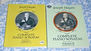 Joseph Haydn Complete Piano Sonatas in 2 Volumes Dover 1984 PB - Picture 1 of 4