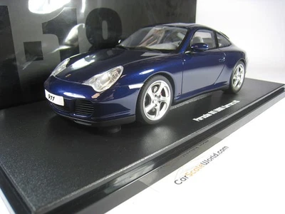 PORSCHE 911 CARRERA 4S 2002 (996) 1/18 GT SPIRIT (LAPIS BLUE) - Imagen 1 de 3