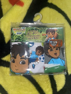 去迭戈吧! Nickelodeon 2013 幼儿内裤尺寸 2T 3T — 第 1/3 张图片