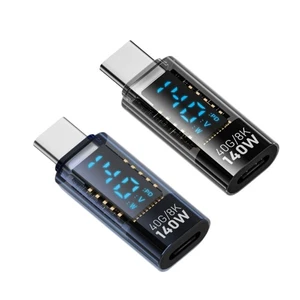 Multifunctional USB C Connectors LED Display,Rapid Charging USB C Extension - Photo 1 sur 10