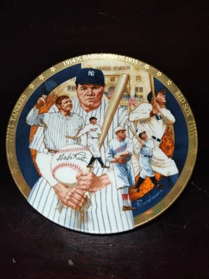 The Legendary Babe Ruth Hamilton Collection 6.5" Limited Edition 1992 - Image 1 of 2